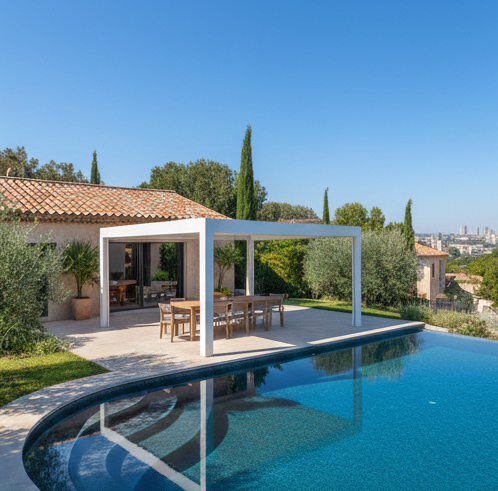 Quel type de pergola bioclimatique choisir pour une terrasse exposée plein sud à Marseille ?