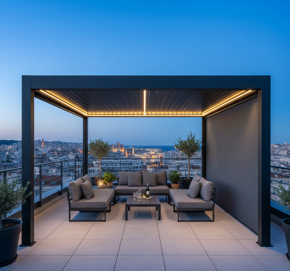 Quel type de pergola choisir pour profiter de sa terrasse à Marseille toute l'année ?