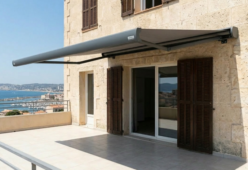 Stores extérieurs dédiés à la protection solaire à Marseille 13007