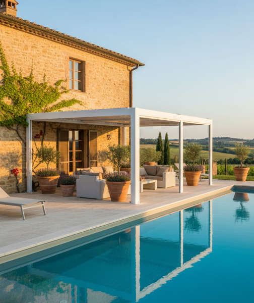 Pourquoi choisir une pergola bioclimatique en aluminium plutôt qu’une pergola en bois à Marseille